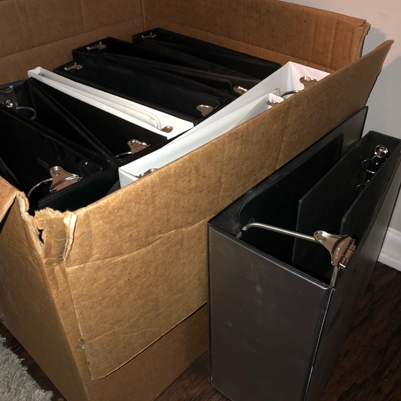 3 Ring Binder Heavy Duty Blk & Wht Folder(Bundle) - Picture 5 of 7